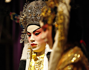 Image showing chinese opera dummy