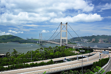 Image showing Tsing Ma Bridge