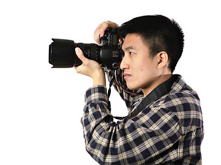 Image showing photographer