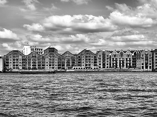 Image showing London docks