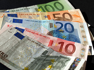 Image showing Euro note