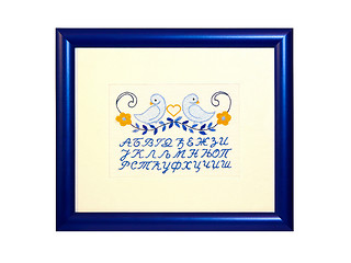 Image showing Blue frame