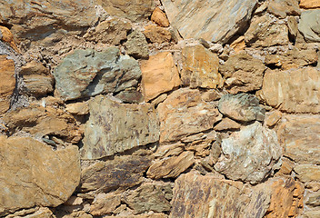 Image showing Closeup Rocky Wall