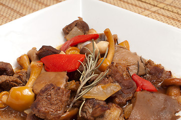 Image showing Mushroom goulash