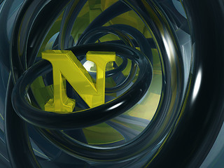 Image showing letter n