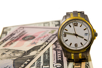 Image showing time is money