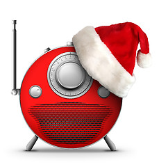 Image showing Christmas and New Year Radio