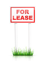 Image showing Sign - For Lease