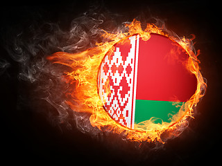 Image showing Belarus Flag