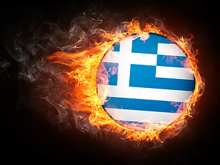 Image showing Greece Flag