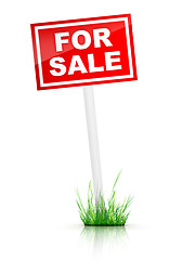 Image showing Sign - For Sale