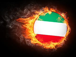 Image showing Iran Flag