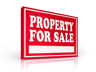 Image showing Real Estate Sign – Property For sale