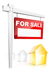 Image showing Sign - For Sale