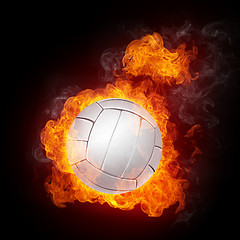 Image showing Volleyball Ball