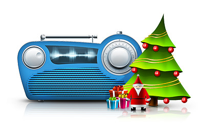 Image showing Christmas Radio