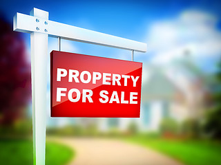 Image showing Sign - Property For Sale