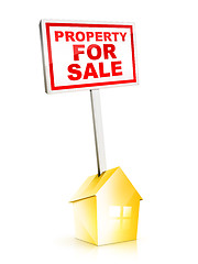 Image showing Sign - Property For Sale