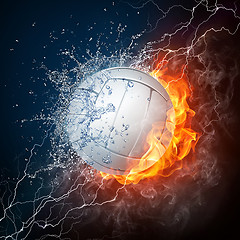 Image showing Volleyball Ball