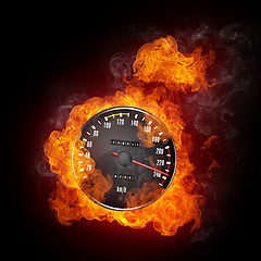 Image showing Speedometer