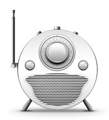 Image showing Red Radio