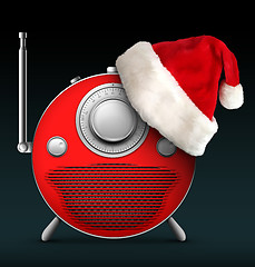 Image showing Christmas and New Year Radio