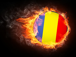 Image showing Romania Flag