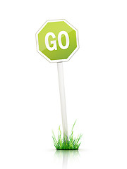 Image showing Traffic Sign – Go