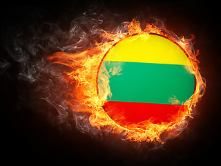 Image showing Lithuania Flag