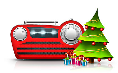 Image showing Christmas Radio