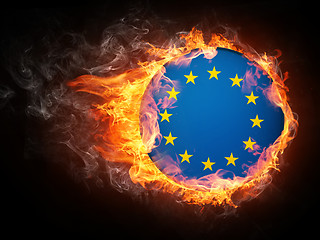 Image showing Europe Flag