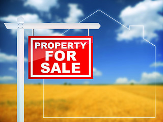 Image showing Sign - Property For Sale