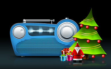 Image showing Christmas Radio