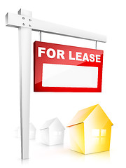 Image showing Sign - For Lease