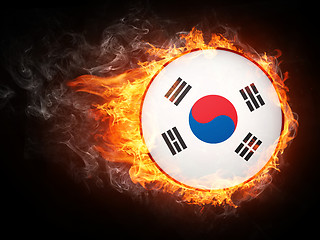 Image showing Korea Flag