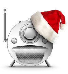 Image showing Christmas and New Year Radio