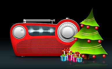 Image showing Christmas Radio