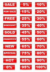 Image showing Sale Set