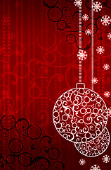 Image showing Christmas and New Year background