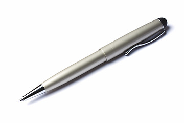 Image showing Ball Point Pen Isolated On White 