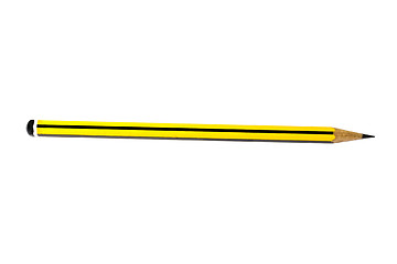 Image showing Yellow pencil isolated on white