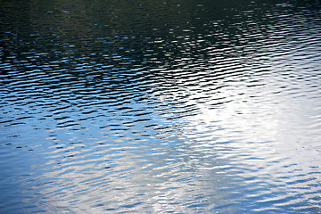 Image showing Water reflection texture