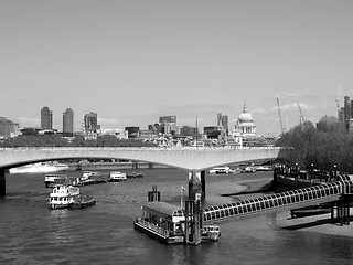 Image showing River Thames in London