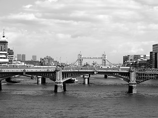 Image showing River Thames in London