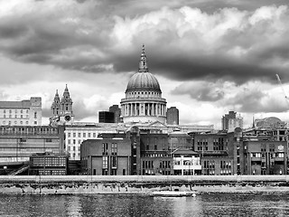 Image showing St Paul Cathedral, London