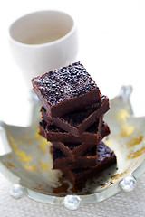 Image showing chocolate brownie