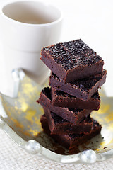 Image showing chocolate brownie