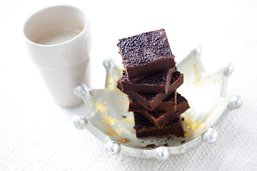 Image showing chocolate brownie