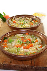 Image showing Chicken soup