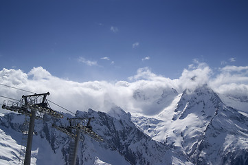 Image showing Ski resort